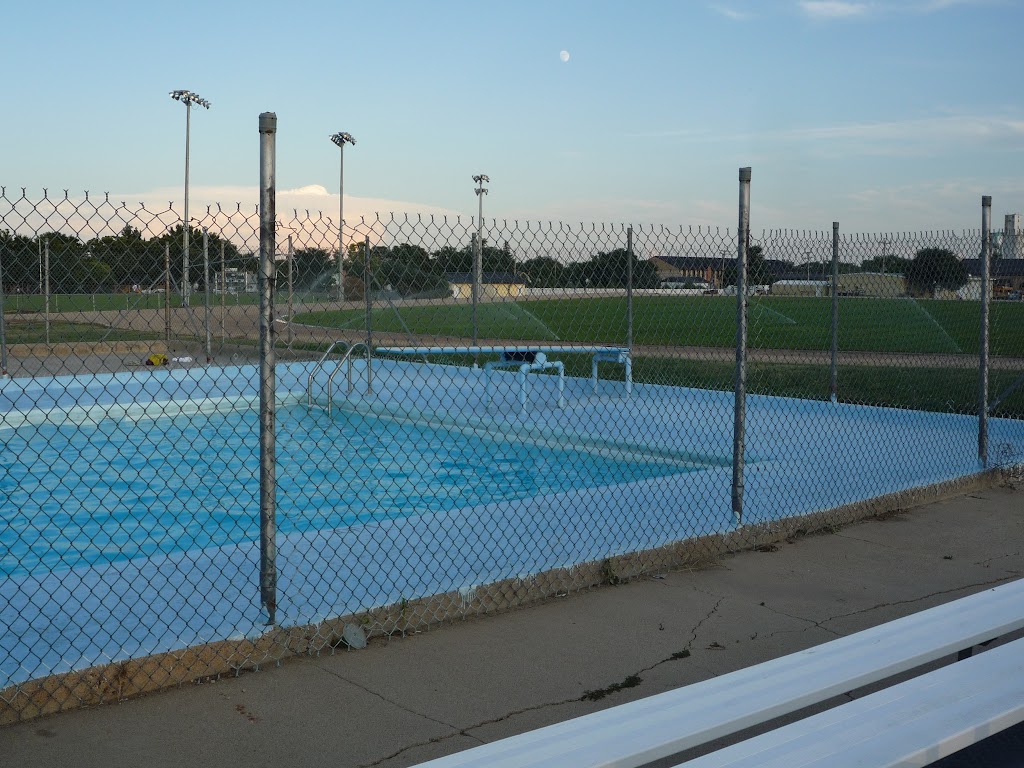 blue pool